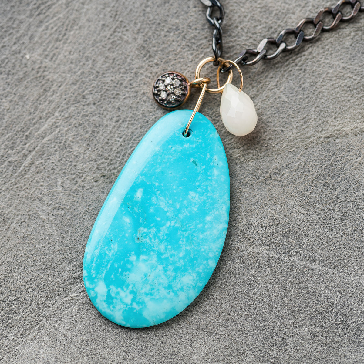 Kingman Turquoise offers Bar Necklaces/CJP12